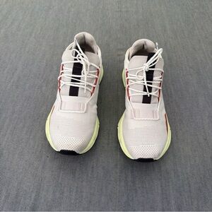 On Cloudnova women’s sneakers in White/Limelight, size US 10.5